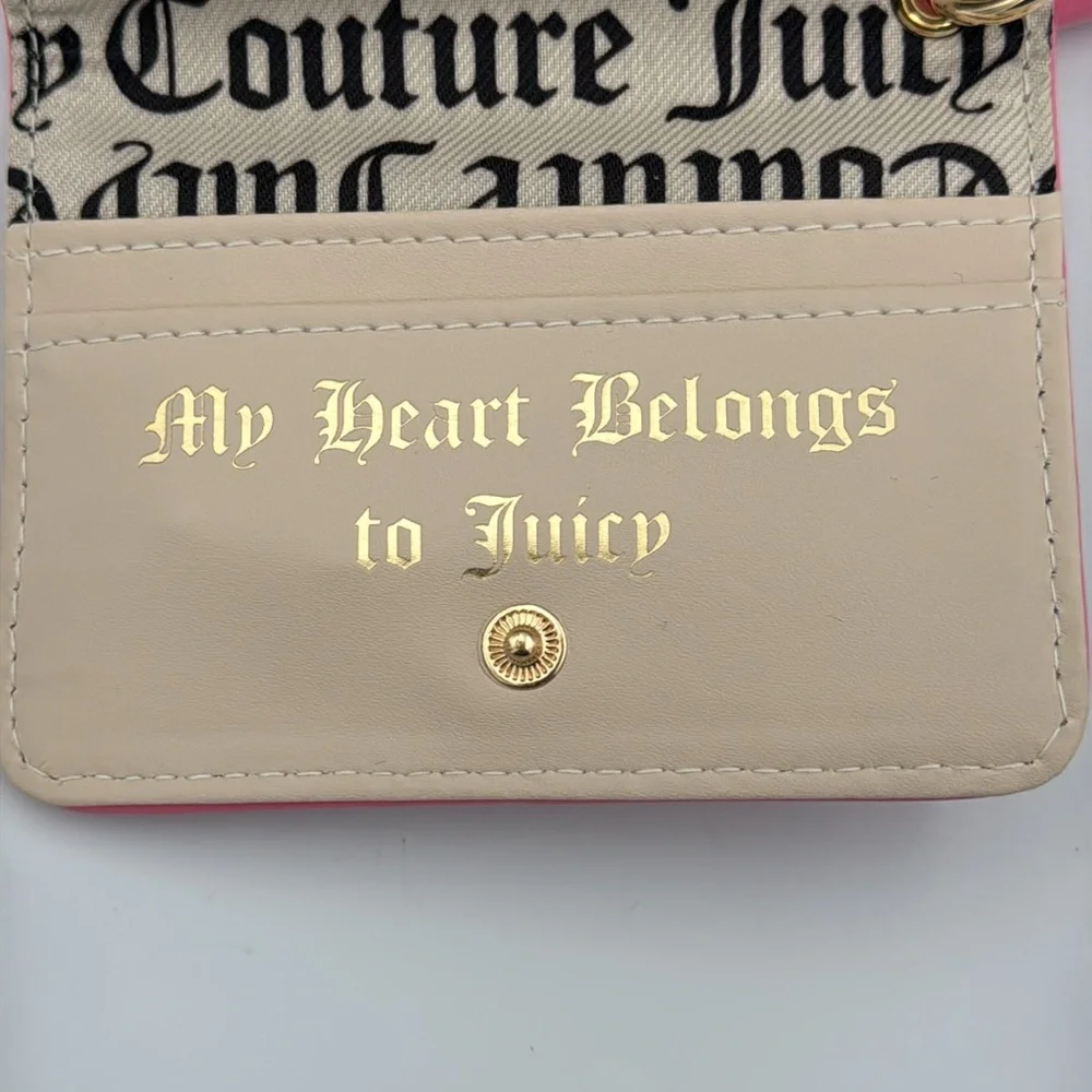 Juicy‎ Couture Pink Bow Tote & Wallet Set NWT Gold Hardware Large Bag
